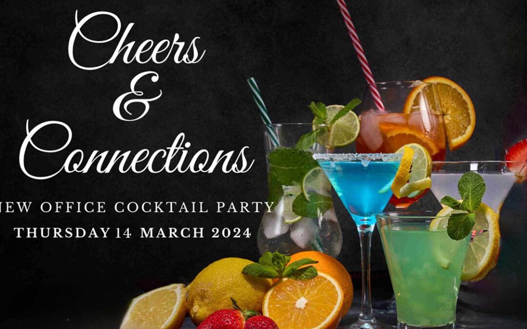 Cheers & Connections: New Office Cocktail Party