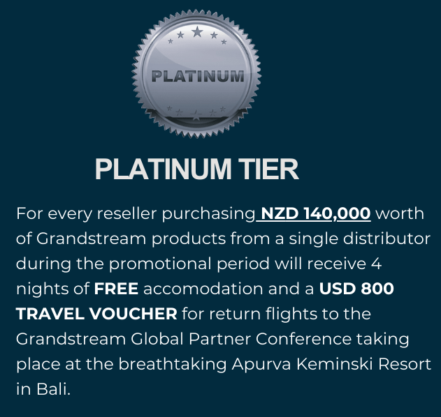 grandstream promo platinum tier image 1