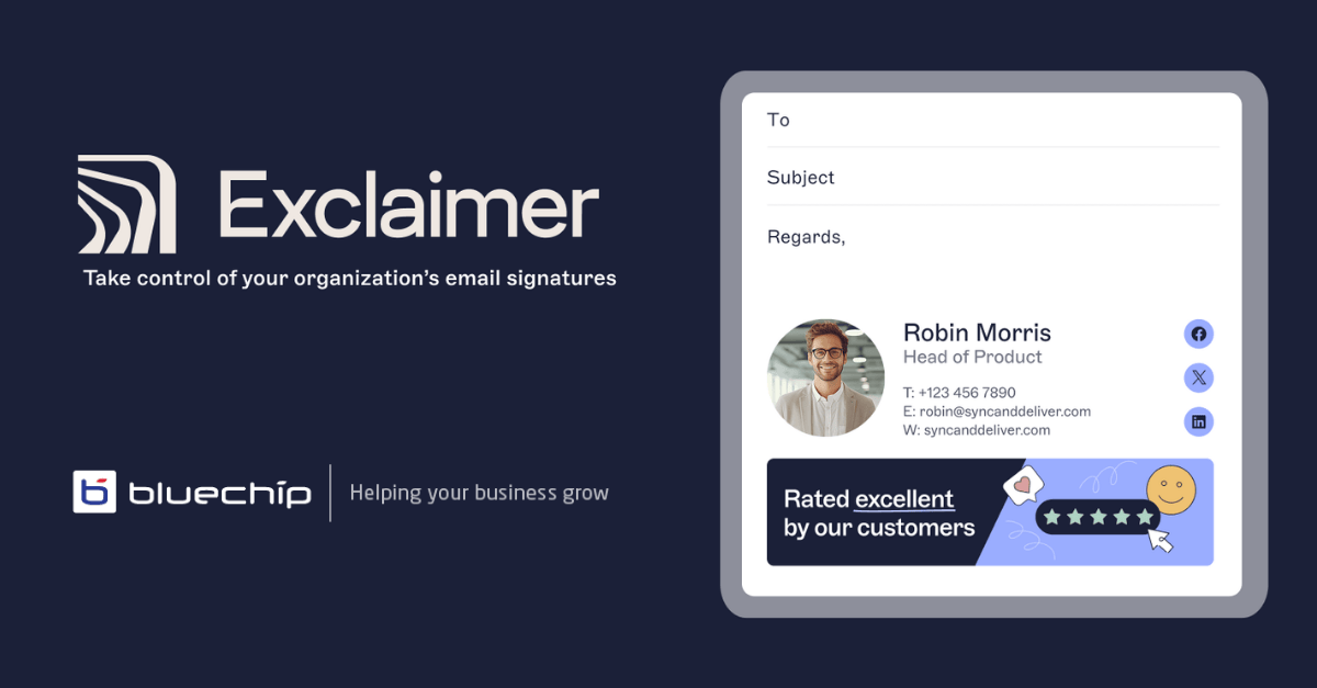 exclaimer bluechip automated email signature Blog Post Images 1 Automated Email