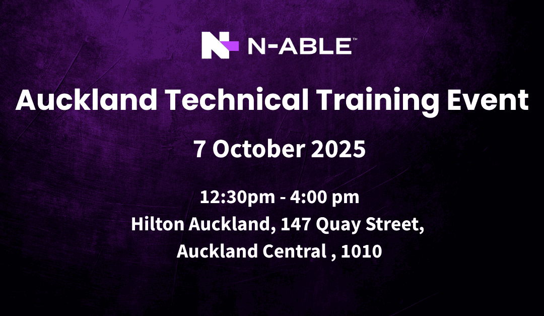 N-able Auckland Technical Training Event