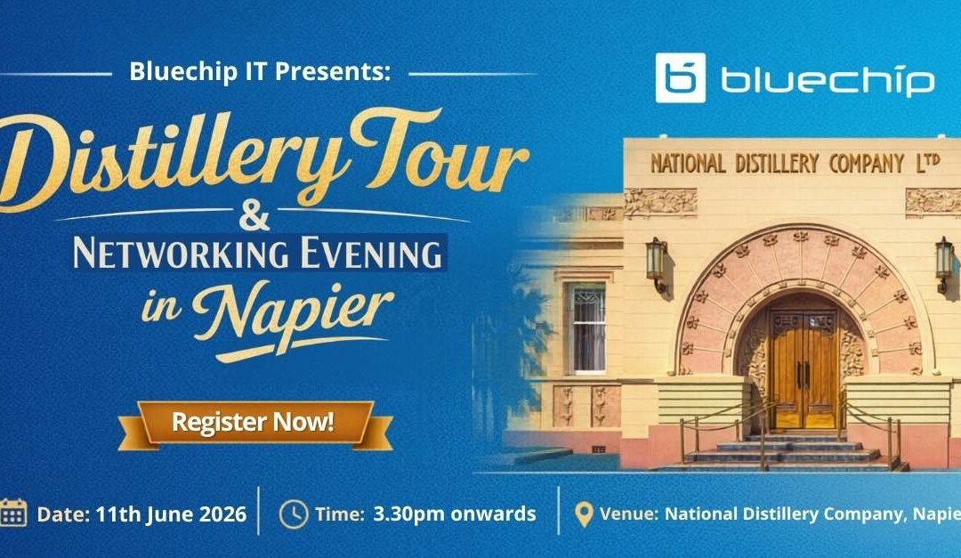 Bluechip IT Presents: Distillery Tour & Networking Evening in Napier